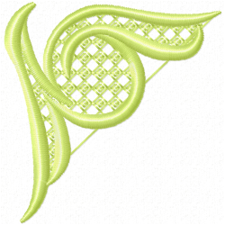 Flowers And Tree Embroidery Design 12